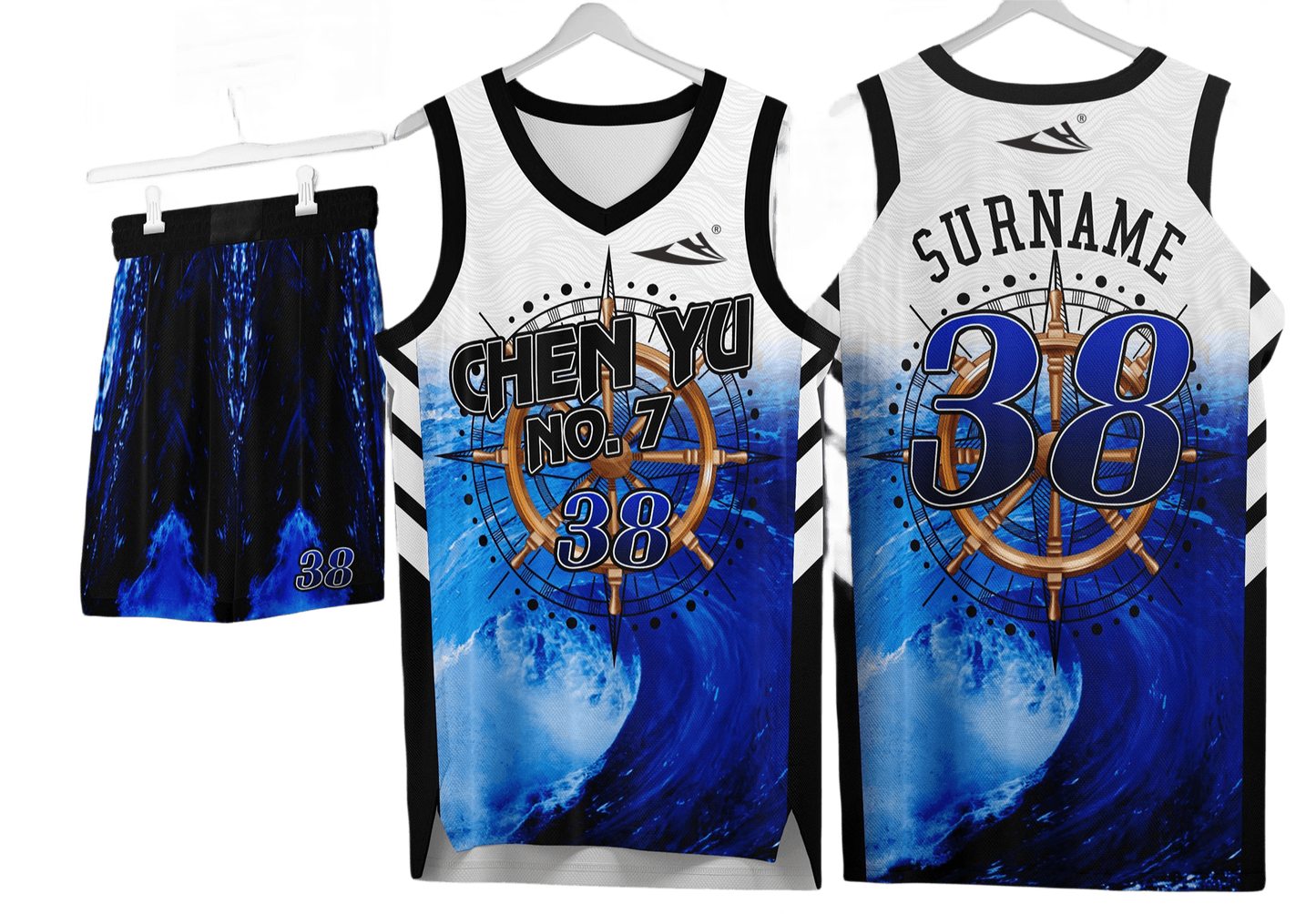 Custom basketball uniforms