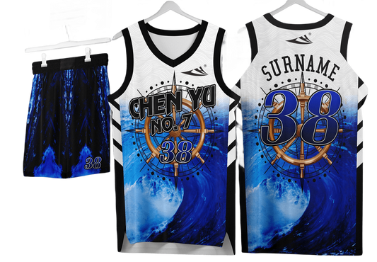 Custom basketball uniforms