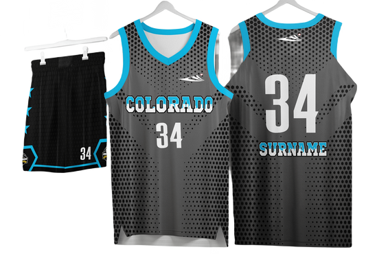 Custom basketball uniforms