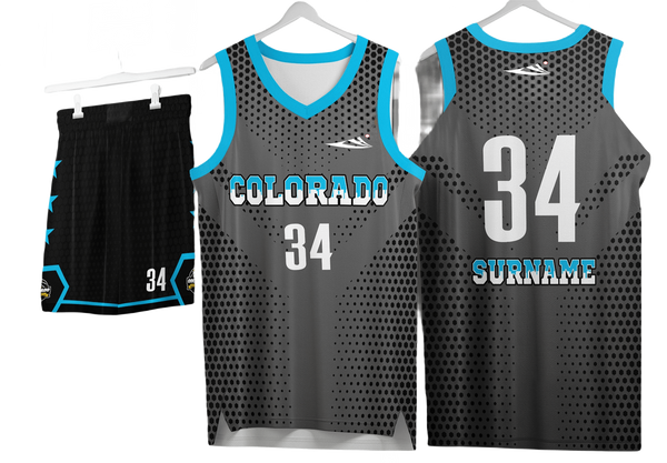 Custom basketball uniforms