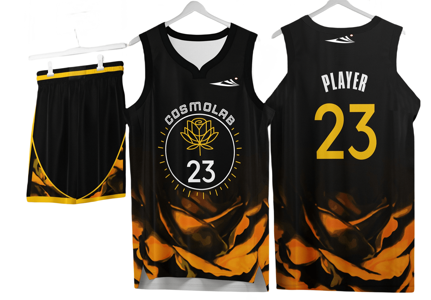 Custom basketball uniforms