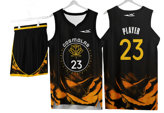 Custom basketball uniforms