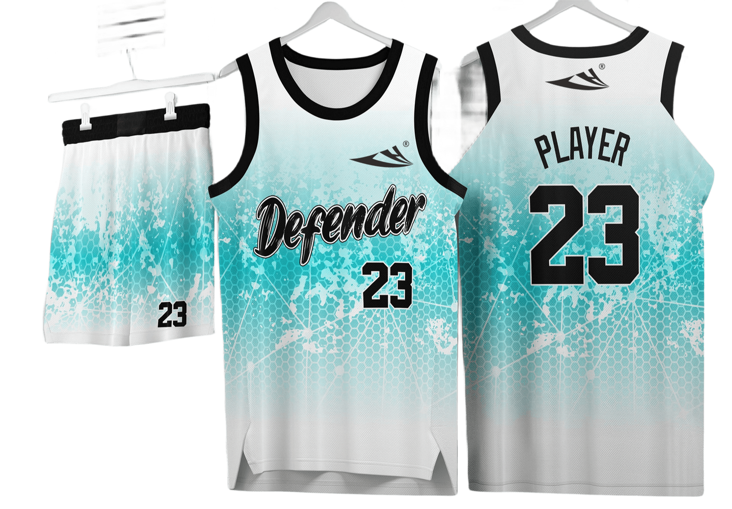 Custom basketball uniforms