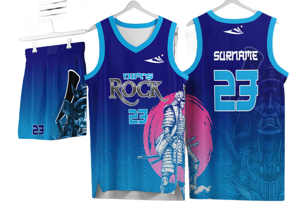 Custom basketball uniforms