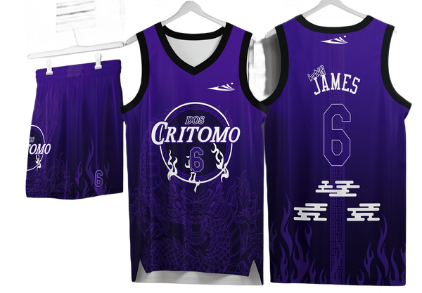 Custom basketball uniforms