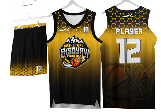 Custom basketball uniforms