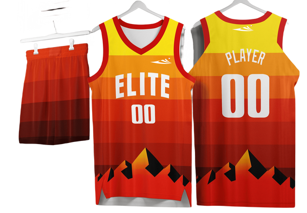 Custom basketball uniforms