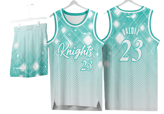 Custom basketball uniforms