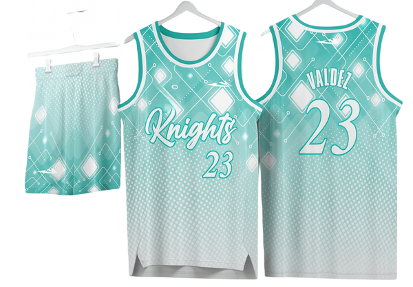 Custom basketball uniforms