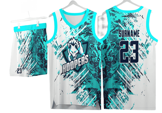Custom basketball uniforms