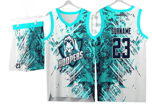 Custom basketball uniforms