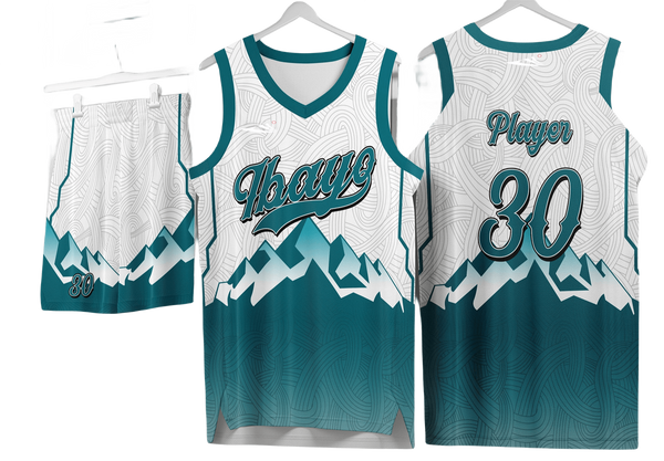 Custom basketball uniforms