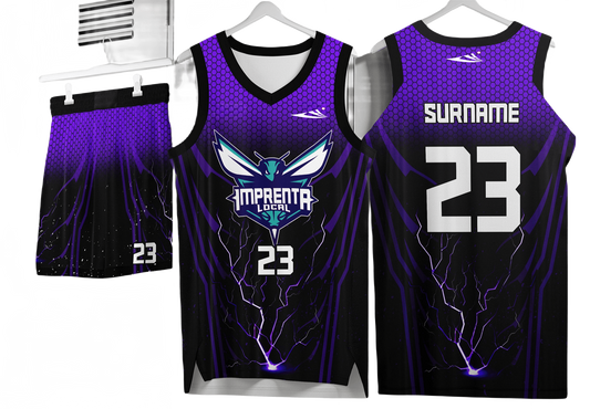 Custom basketball uniforms