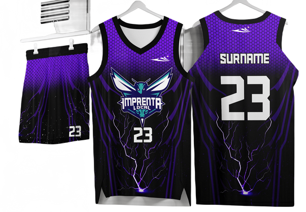 Custom basketball uniforms