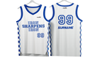 Custom basketball uniforms