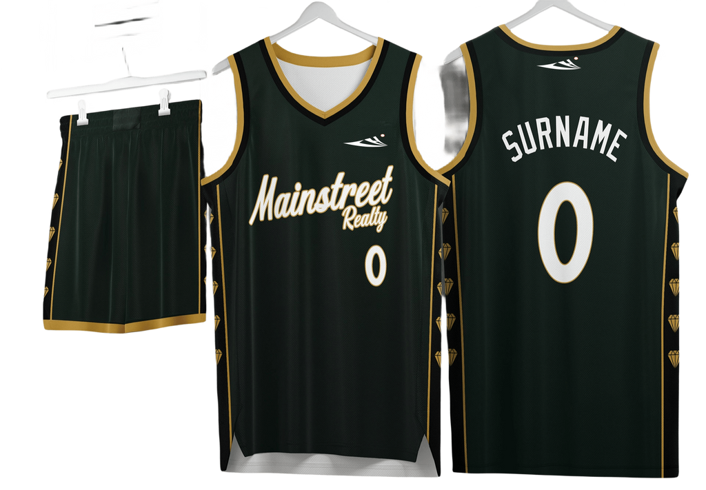 Custom basketball uniforms