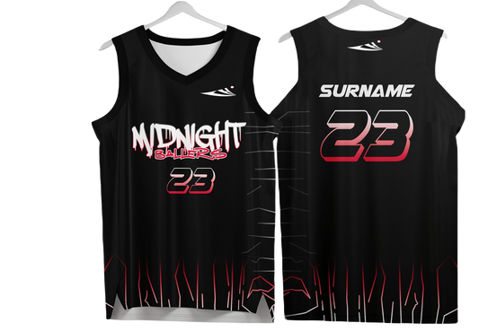 Custom basketball uniforms
