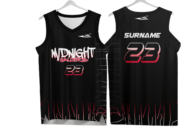 Custom basketball uniforms