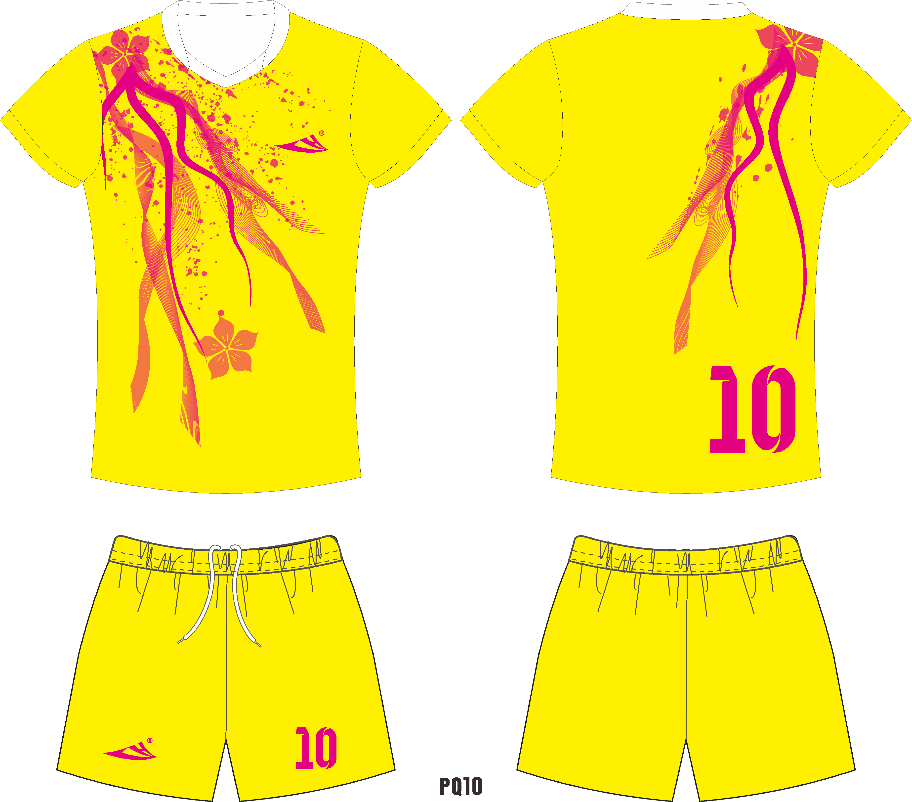 Custom volleyball uniforms