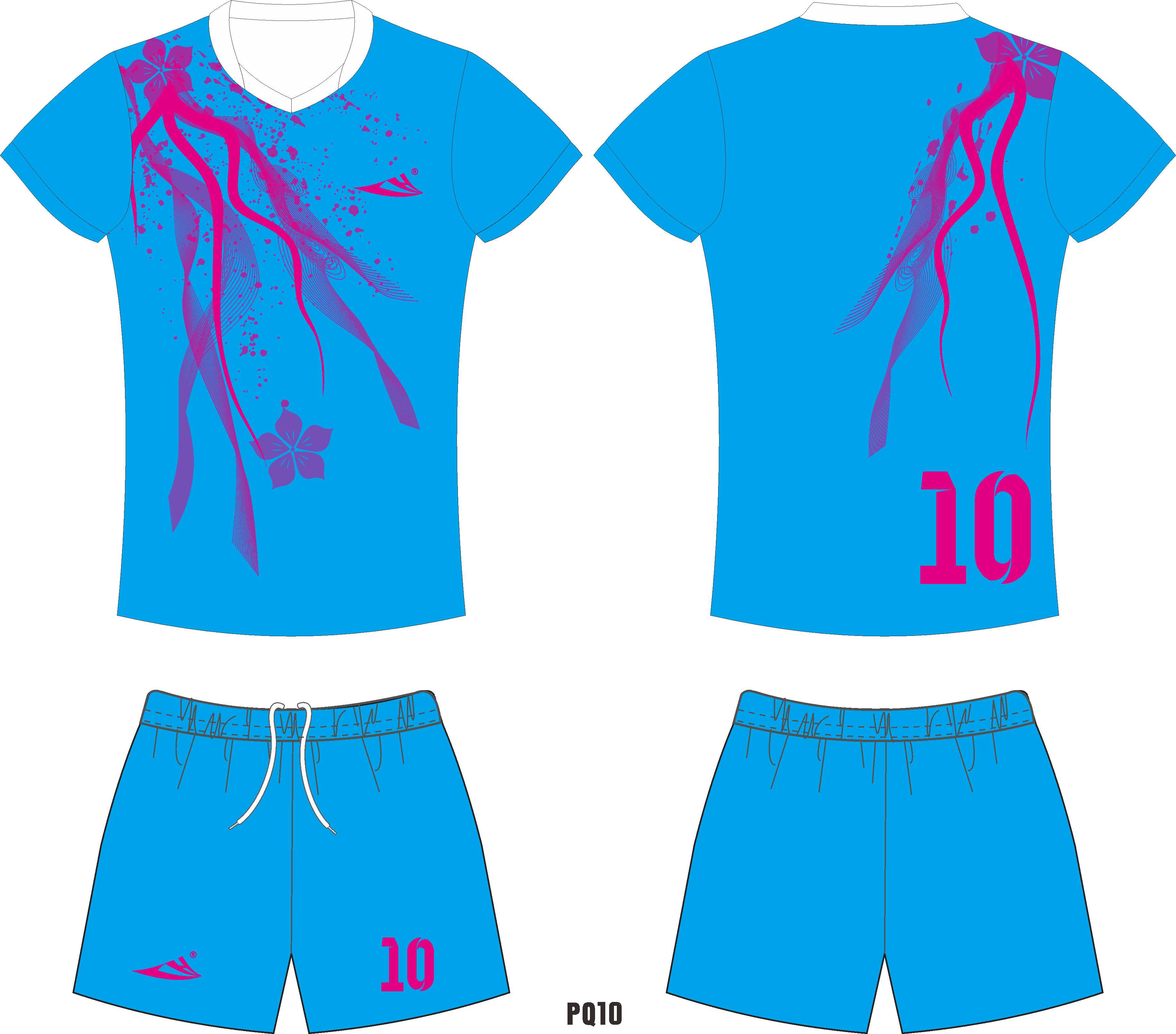 Custom volleyball uniforms