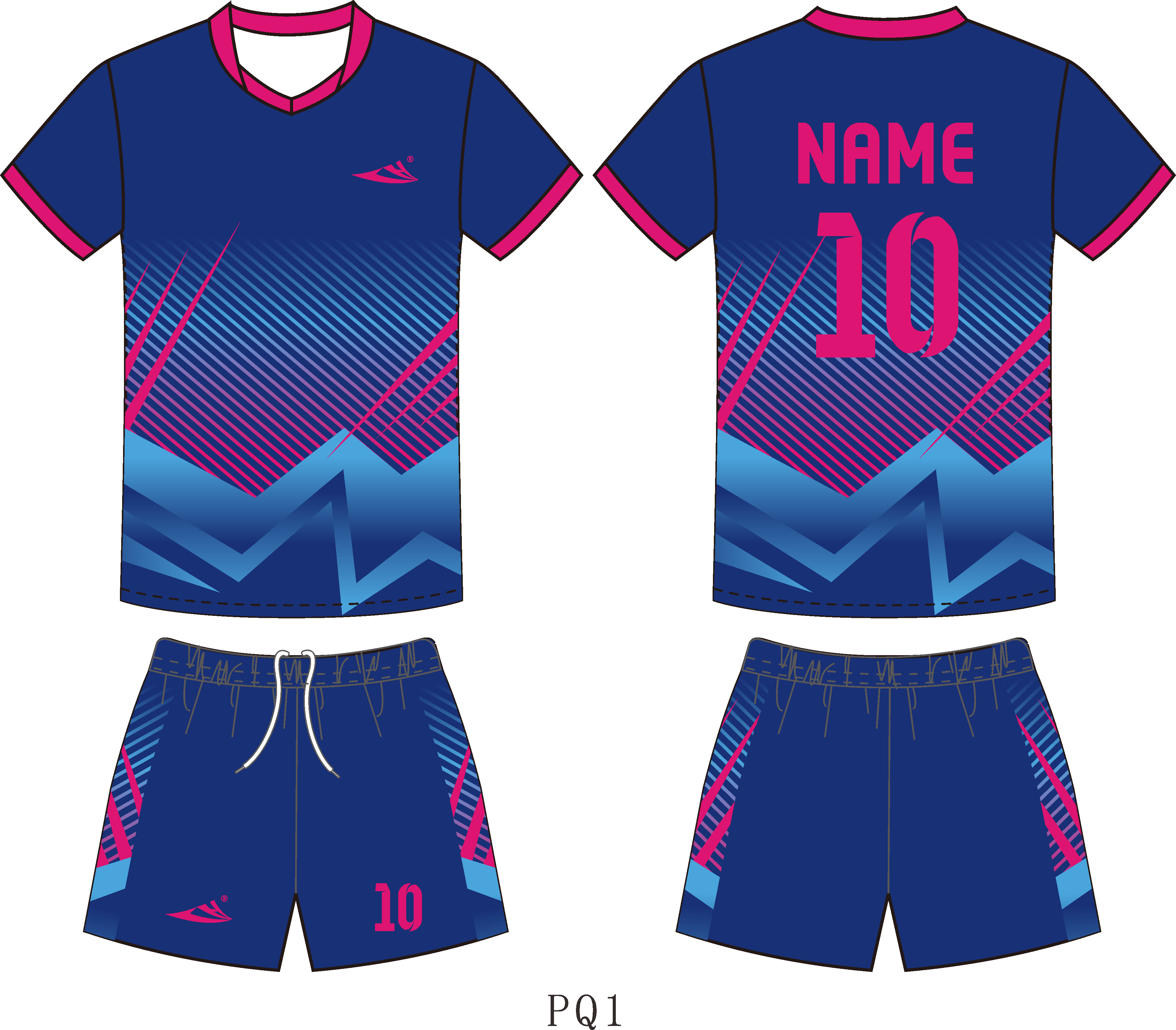 Custom volleyball uniforms