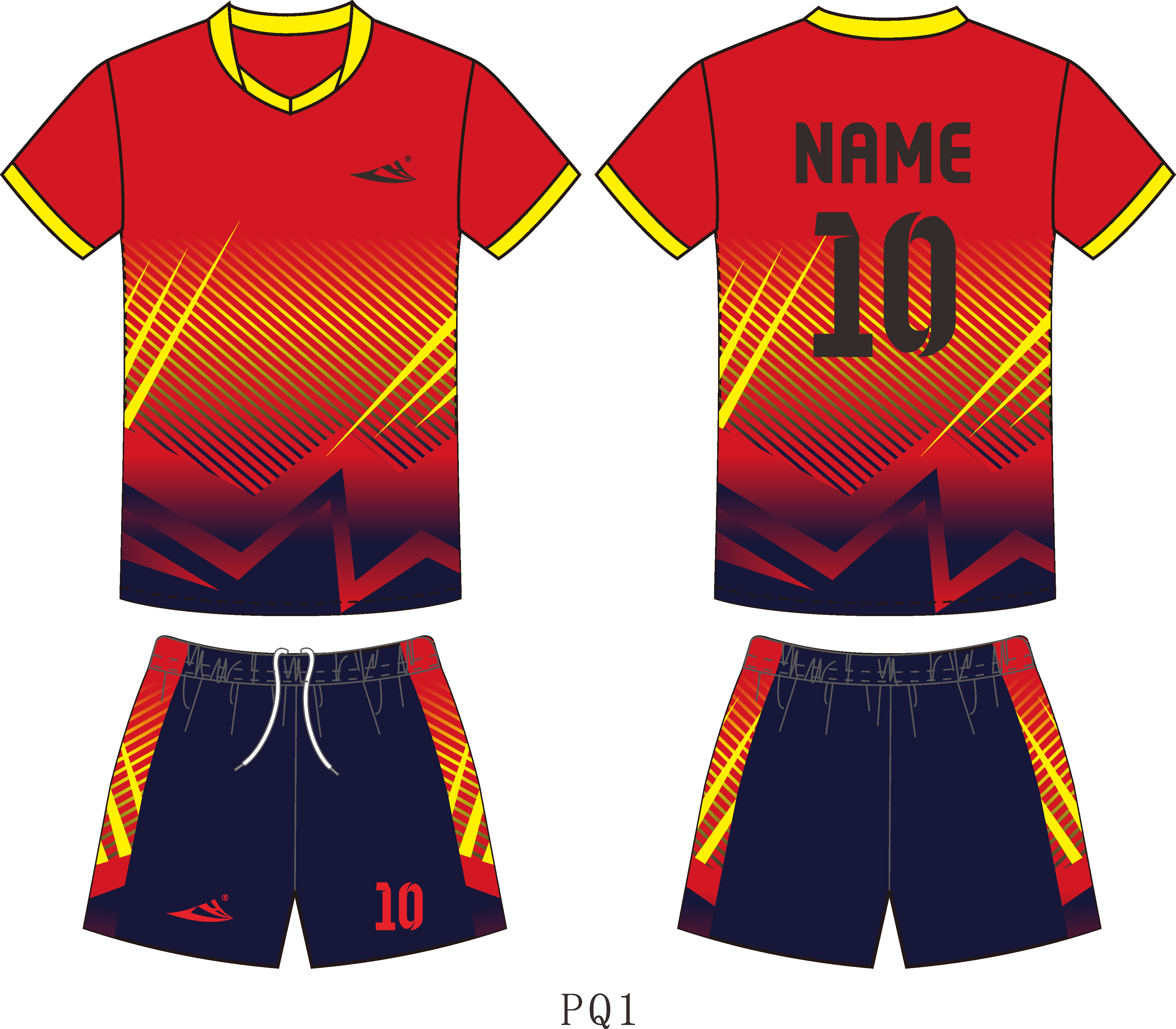 Custom volleyball uniforms