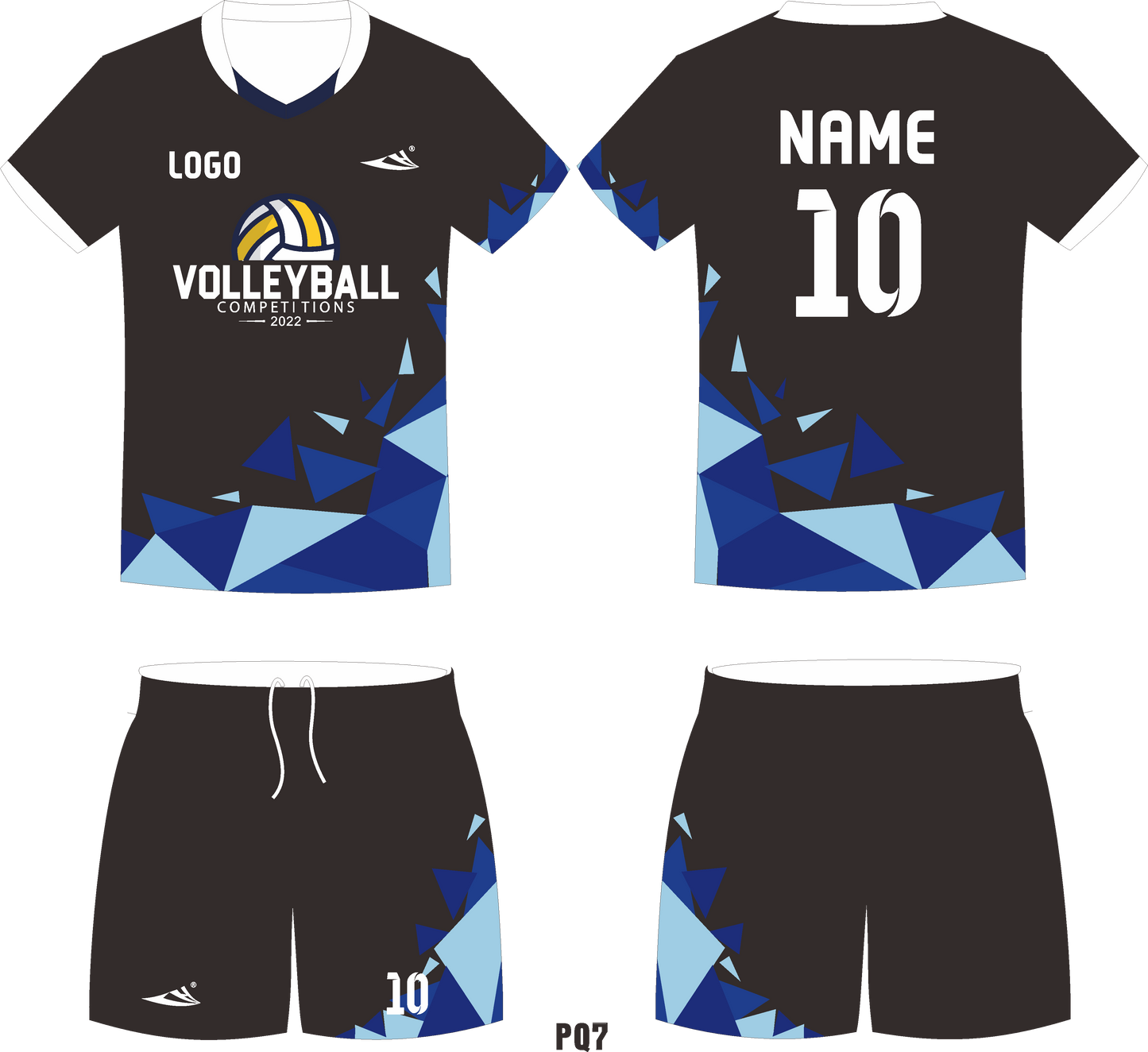 Custom volleyball uniforms