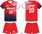 Custom volleyball uniforms