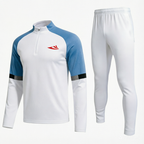 Custom Quarter-Zip Pullover white